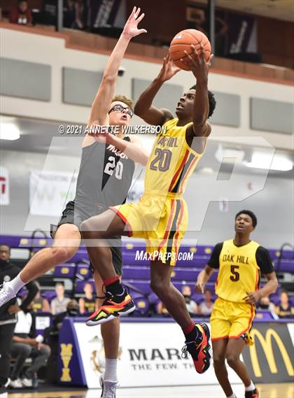 Thumbnail 1 in Oak Hill Academy vs. Wasatch Academy (Montverde Academy Invitational Tournament) photogallery.