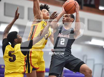 Thumbnail 1 in Oak Hill Academy vs. Wasatch Academy (Montverde Academy Invitational Tournament) photogallery.