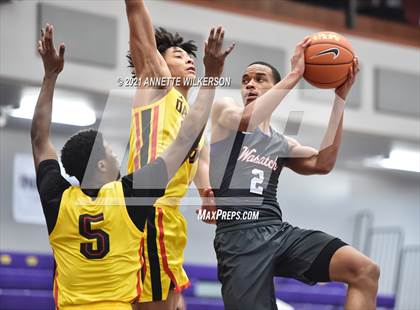 Thumbnail 3 in Oak Hill Academy vs. Wasatch Academy (Montverde Academy Invitational Tournament) photogallery.