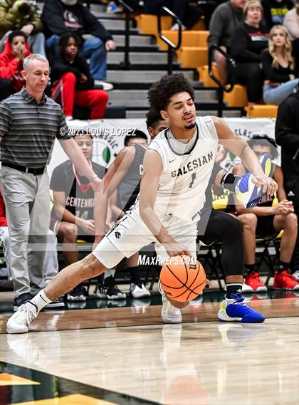 Thumbnail 3 in Centennial vs. Salesian College Preparatory (The Classic at Damien) photogallery.