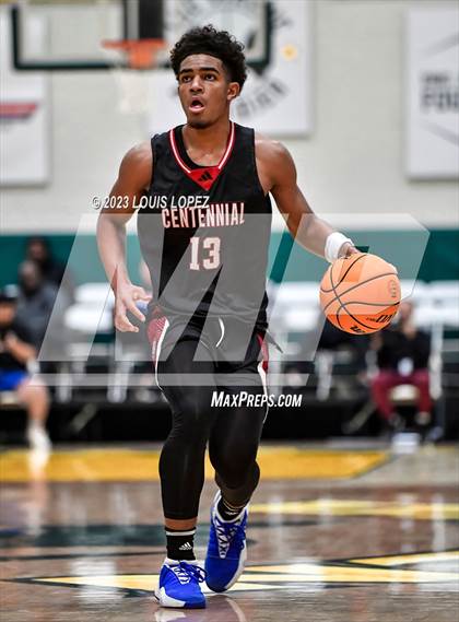 Thumbnail 2 in Centennial vs. Salesian College Preparatory (The Classic at Damien) photogallery.