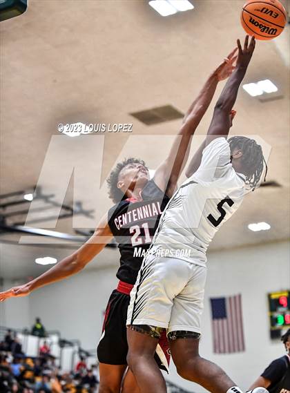 Thumbnail 1 in Centennial vs. Salesian College Preparatory (The Classic at Damien) photogallery.