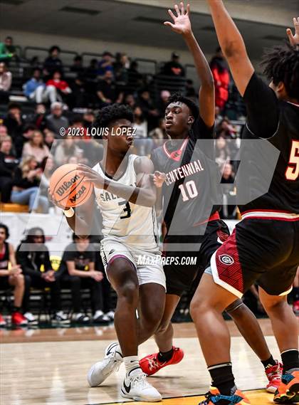 Thumbnail 1 in Centennial vs. Salesian College Preparatory (The Classic at Damien) photogallery.
