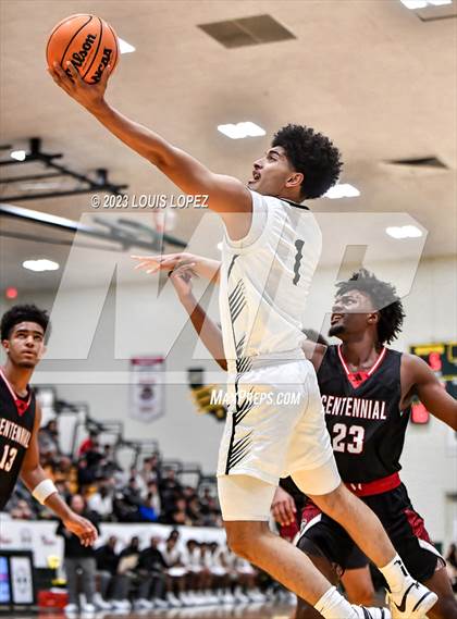 Thumbnail 3 in Centennial vs. Salesian College Preparatory (The Classic at Damien) photogallery.