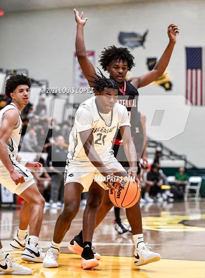 Thumbnail 2 in Centennial vs. Salesian College Preparatory (The Classic at Damien) photogallery.