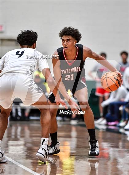 Thumbnail 3 in Centennial vs. Salesian College Preparatory (The Classic at Damien) photogallery.