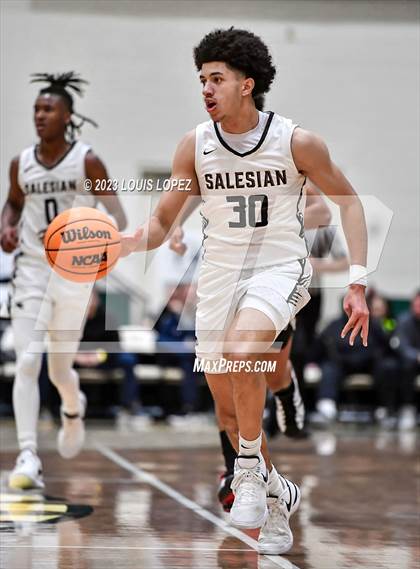 Thumbnail 2 in Centennial vs. Salesian College Preparatory (The Classic at Damien) photogallery.