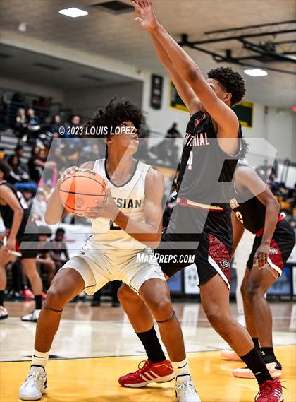 Thumbnail 2 in Centennial vs. Salesian College Preparatory (The Classic at Damien) photogallery.