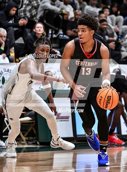 Thumbnail 2 in Centennial vs. Salesian College Preparatory (The Classic at Damien) photogallery.
