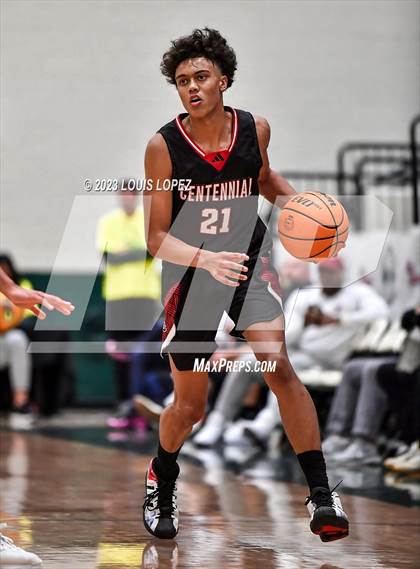 Thumbnail 2 in Centennial vs. Salesian College Preparatory (The Classic at Damien) photogallery.