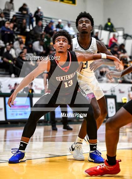 Thumbnail 1 in Centennial vs. Salesian College Preparatory (The Classic at Damien) photogallery.