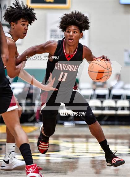 Thumbnail 1 in Centennial vs. Salesian College Preparatory (The Classic at Damien) photogallery.