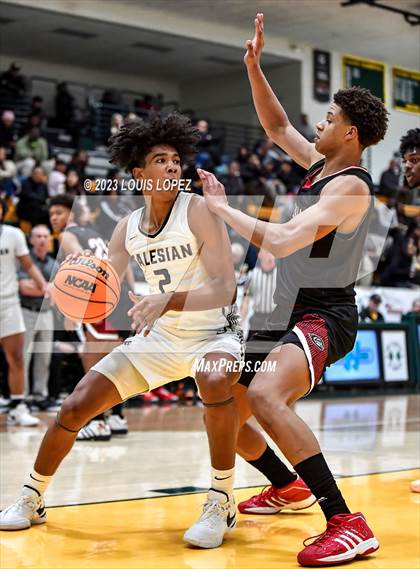 Thumbnail 2 in Centennial vs. Salesian College Preparatory (The Classic at Damien) photogallery.