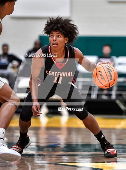 Thumbnail 3 in Centennial vs. Salesian College Preparatory (The Classic at Damien) photogallery.