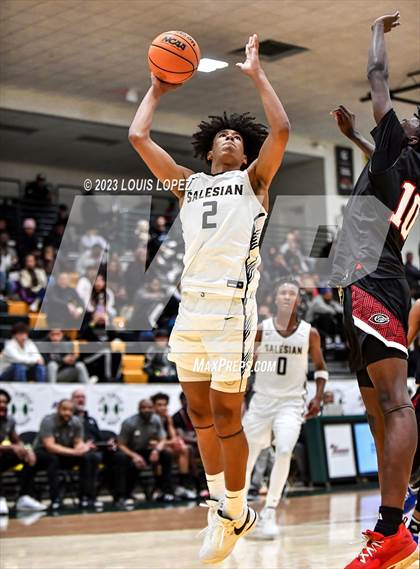 Thumbnail 2 in Centennial vs. Salesian College Preparatory (The Classic at Damien) photogallery.