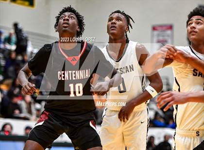 Thumbnail 2 in Centennial vs. Salesian College Preparatory (The Classic at Damien) photogallery.