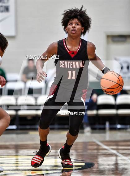 Thumbnail 1 in Centennial vs. Salesian College Preparatory (The Classic at Damien) photogallery.