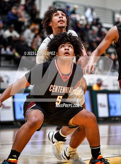 Thumbnail 3 in Centennial vs. Salesian College Preparatory (The Classic at Damien) photogallery.
