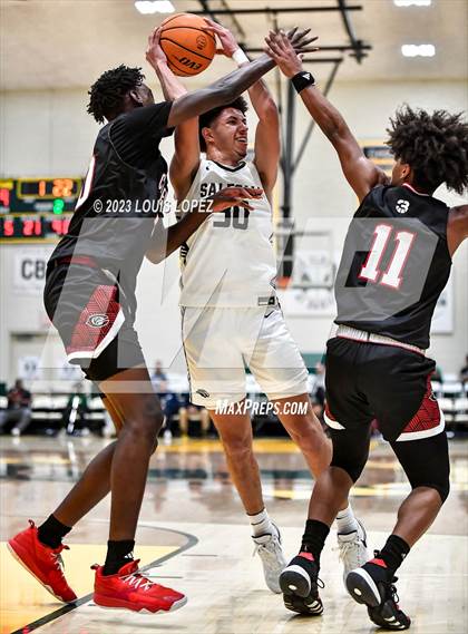 Thumbnail 2 in Centennial vs. Salesian College Preparatory (The Classic at Damien) photogallery.