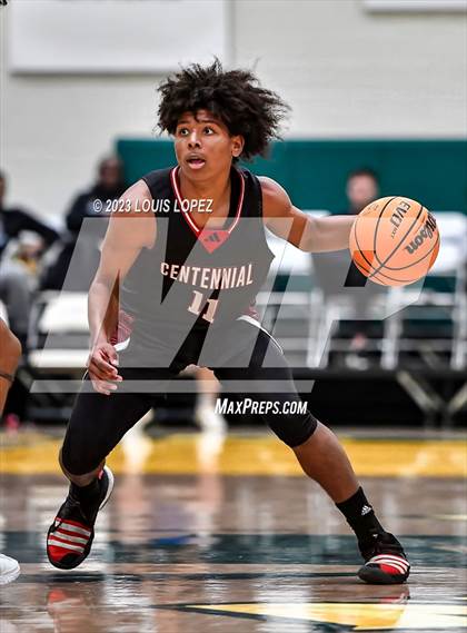 Thumbnail 2 in Centennial vs. Salesian College Preparatory (The Classic at Damien) photogallery.