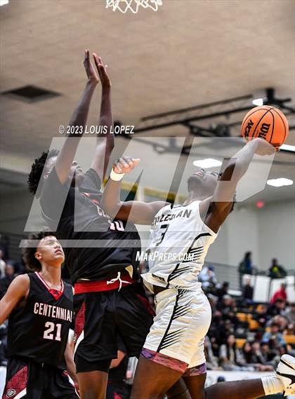 Thumbnail 2 in Centennial vs. Salesian College Preparatory (The Classic at Damien) photogallery.