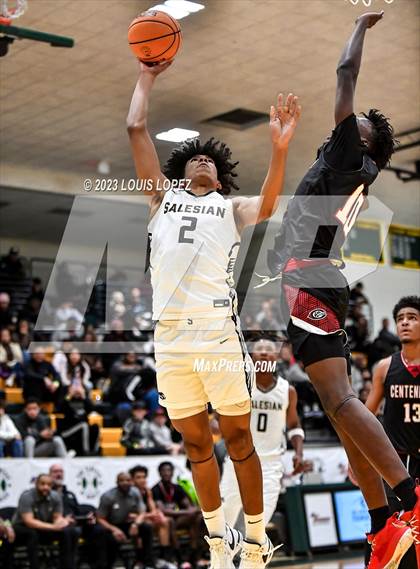Thumbnail 3 in Centennial vs. Salesian College Preparatory (The Classic at Damien) photogallery.