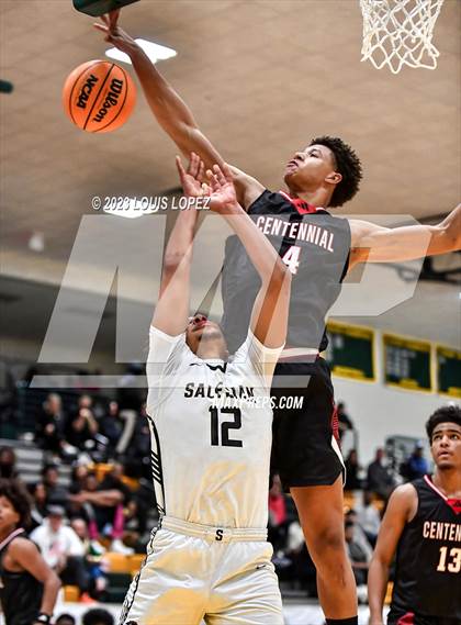 Thumbnail 2 in Centennial vs. Salesian College Preparatory (The Classic at Damien) photogallery.