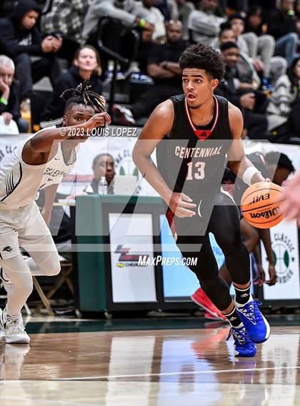 Thumbnail 1 in Centennial vs. Salesian College Preparatory (The Classic at Damien) photogallery.
