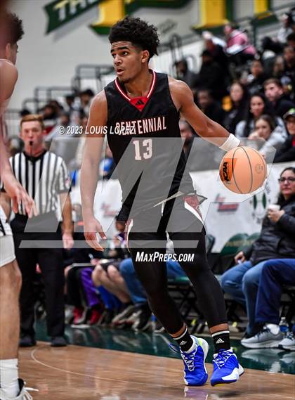 Thumbnail 2 in Centennial vs. Salesian College Preparatory (The Classic at Damien) photogallery.