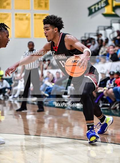 Thumbnail 2 in Centennial vs. Salesian College Preparatory (The Classic at Damien) photogallery.