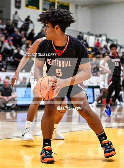 Thumbnail 3 in Centennial vs. Salesian College Preparatory (The Classic at Damien) photogallery.