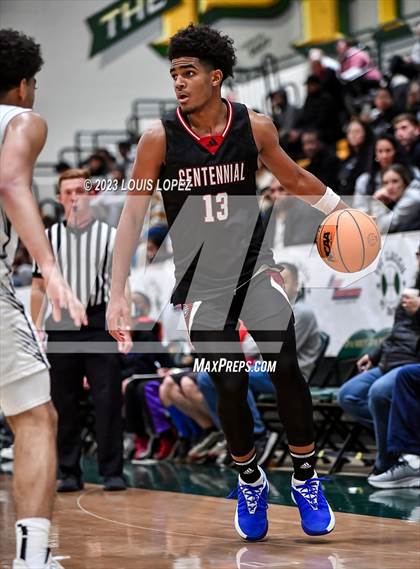 Thumbnail 1 in Centennial vs. Salesian College Preparatory (The Classic at Damien) photogallery.