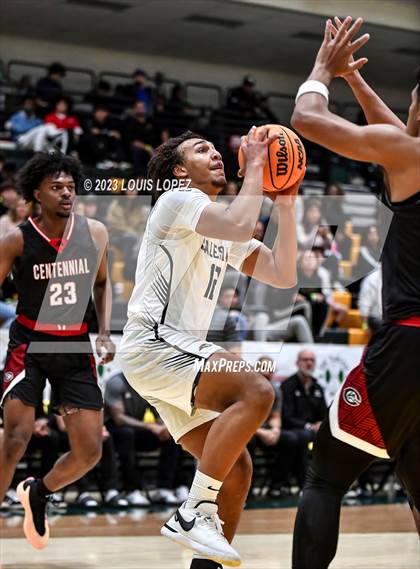 Thumbnail 1 in Centennial vs. Salesian College Preparatory (The Classic at Damien) photogallery.