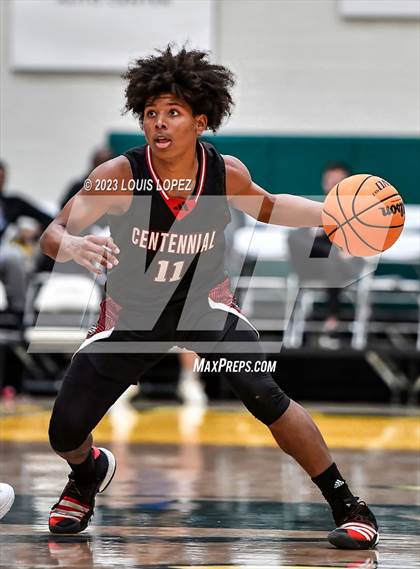 Thumbnail 1 in Centennial vs. Salesian College Preparatory (The Classic at Damien) photogallery.