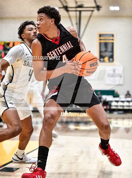 Thumbnail 3 in Centennial vs. Salesian College Preparatory (The Classic at Damien) photogallery.