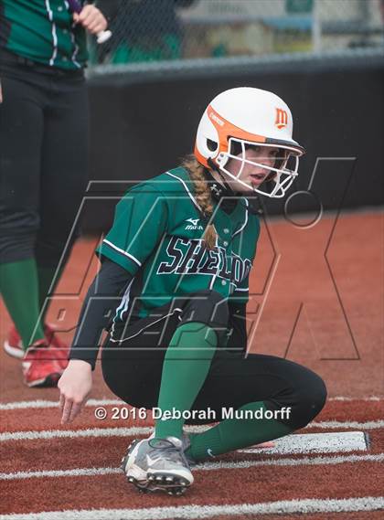 Thumbnail 1 in Sheldon vs. Eagle Point (Medford Spring Break High School Fastpitch Classic) photogallery.