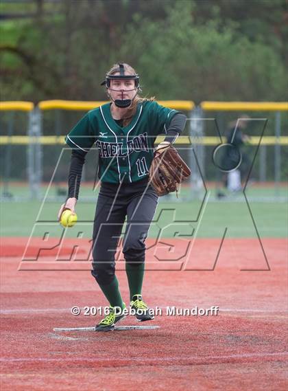 Thumbnail 1 in Sheldon vs. Eagle Point (Medford Spring Break High School Fastpitch Classic) photogallery.