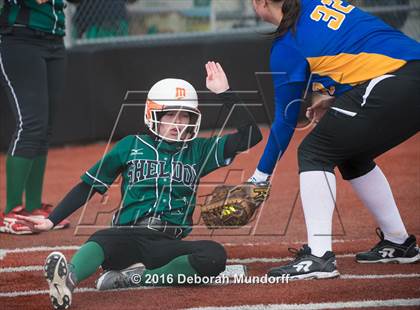 Thumbnail 3 in Sheldon vs. Eagle Point (Medford Spring Break High School Fastpitch Classic) photogallery.