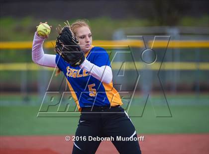 Thumbnail 1 in Sheldon vs. Eagle Point (Medford Spring Break High School Fastpitch Classic) photogallery.