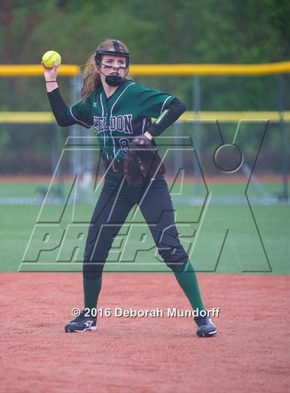 Thumbnail 2 in Sheldon vs. Eagle Point (Medford Spring Break High School Fastpitch Classic) photogallery.