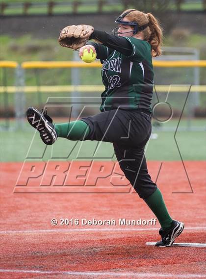 Thumbnail 2 in Sheldon vs. Eagle Point (Medford Spring Break High School Fastpitch Classic) photogallery.