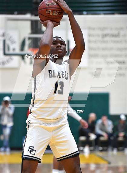 Thumbnail 1 in Sierra Canyon vs. Ribet Academy (The Classic at Damien) photogallery.