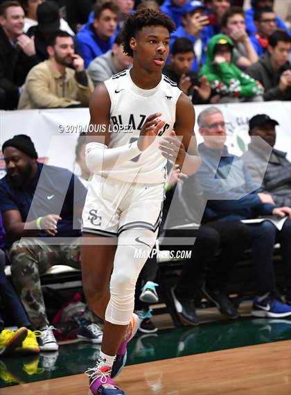 Thumbnail 2 in Sierra Canyon vs. Ribet Academy (The Classic at Damien) photogallery.