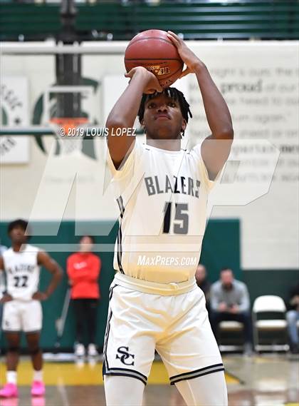 Thumbnail 3 in Sierra Canyon vs. Ribet Academy (The Classic at Damien) photogallery.