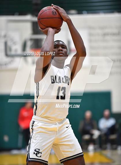 Thumbnail 3 in Sierra Canyon vs. Ribet Academy (The Classic at Damien) photogallery.