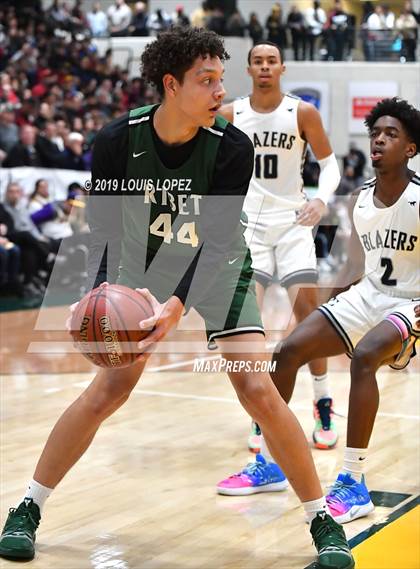 Thumbnail 1 in Sierra Canyon vs. Ribet Academy (The Classic at Damien) photogallery.