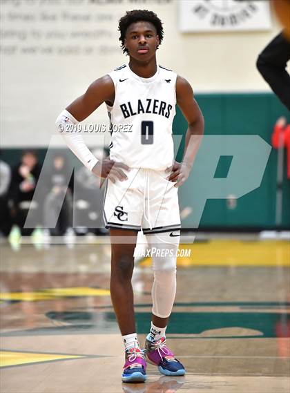 Thumbnail 1 in Sierra Canyon vs. Ribet Academy (The Classic at Damien) photogallery.