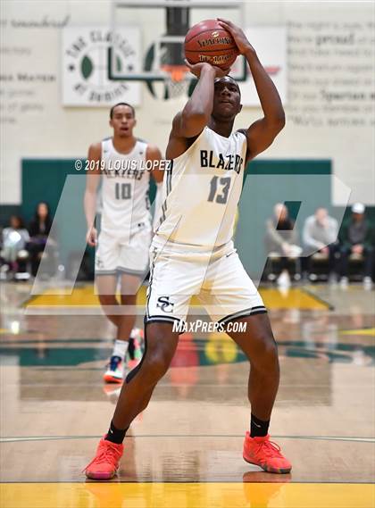 Thumbnail 1 in Sierra Canyon vs. Ribet Academy (The Classic at Damien) photogallery.