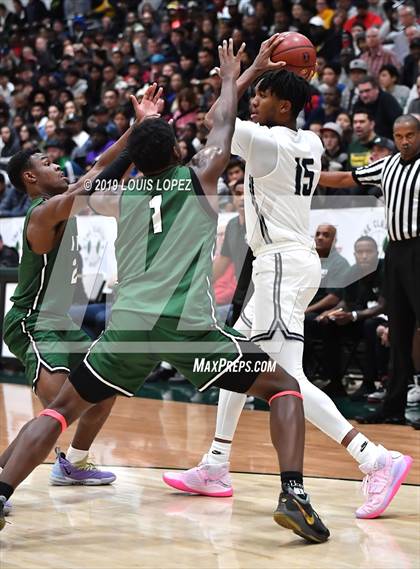 Thumbnail 1 in Sierra Canyon vs. Ribet Academy (The Classic at Damien) photogallery.