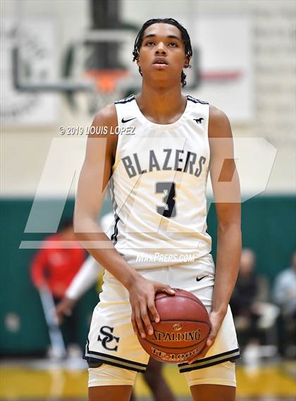 Thumbnail 2 in Sierra Canyon vs. Ribet Academy (The Classic at Damien) photogallery.